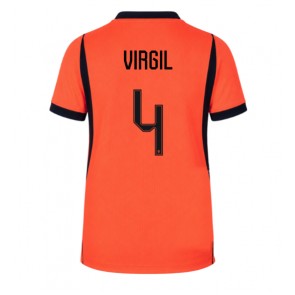 Nizozemska Virgil van Dijk #4 Domaci Dres SP 2026 Kratak Rukavima